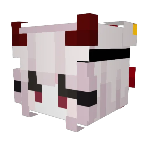 Jahir2603 Minecraft avatar head, 3D render