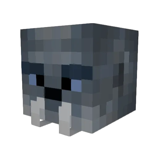 JahsehV2 Minecraft avatar head, 3D render