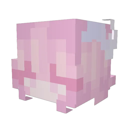 Jahvi Minecraft avatar head, 3D render