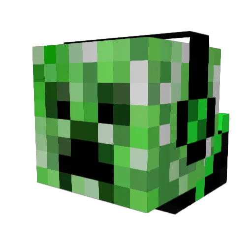 JaicobFray Minecraft avatar head, 3D render