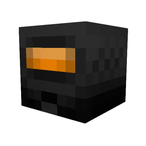 Jaikon Minecraft avatar head, 3D render