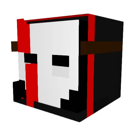 Jaip178 Minecraft avatar head, 3D render
