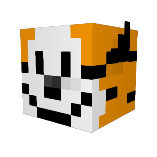 JaisonGlacier Minecraft avatar head, 3D render