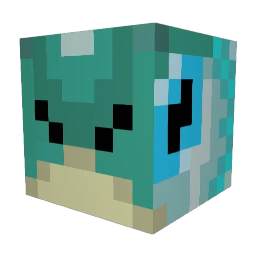 Jaith_Adymn Minecraft avatar head, 3D render
