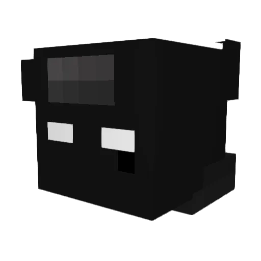 Jajko_larp Minecraft avatar head, 3D render