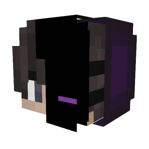 Jakari300 Minecraft avatar head, 3D render