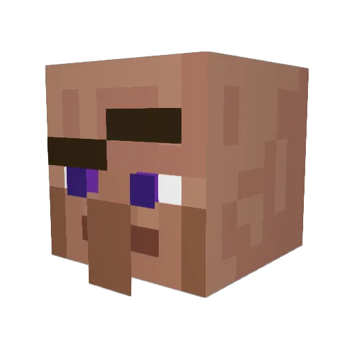 Jake28202 Minecraft avatar head, 3D render