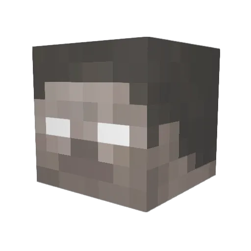 Jake5233 Minecraft avatar head, 3D render