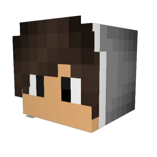 JakeAkaTlp Minecraft avatar head, 3D render