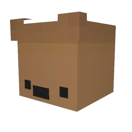 JakeC113 Minecraft avatar head, 3D render