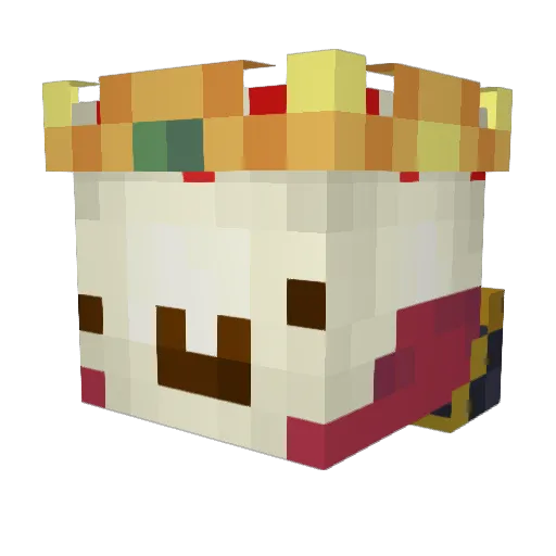 JakeDaCake Minecraft avatar head, 3D render