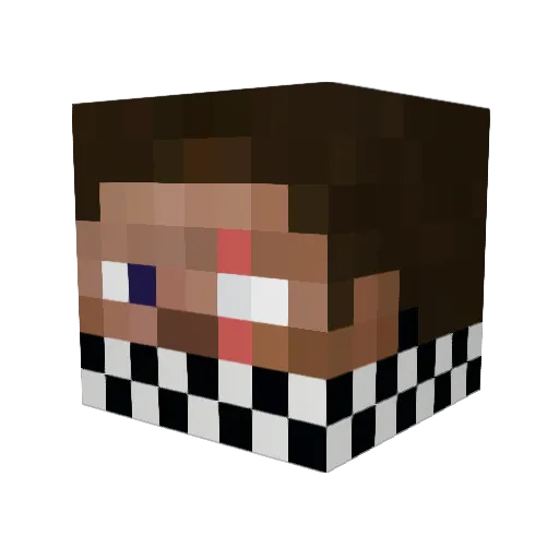 JakeFrom2021 Minecraft avatar head, 3D render