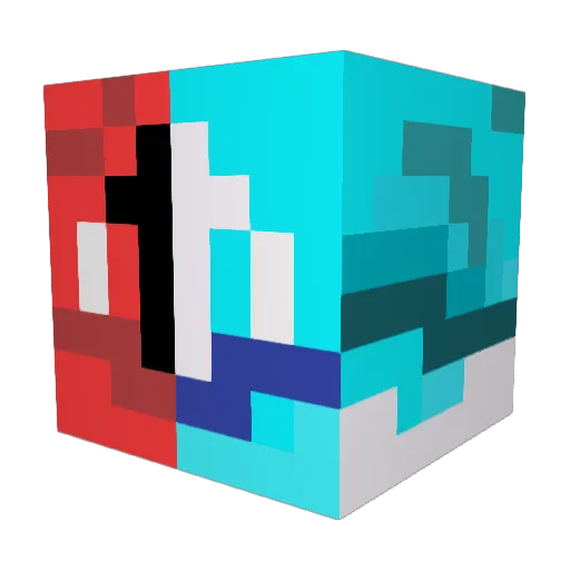 JakeMann_123 Minecraft avatar head, 3D render