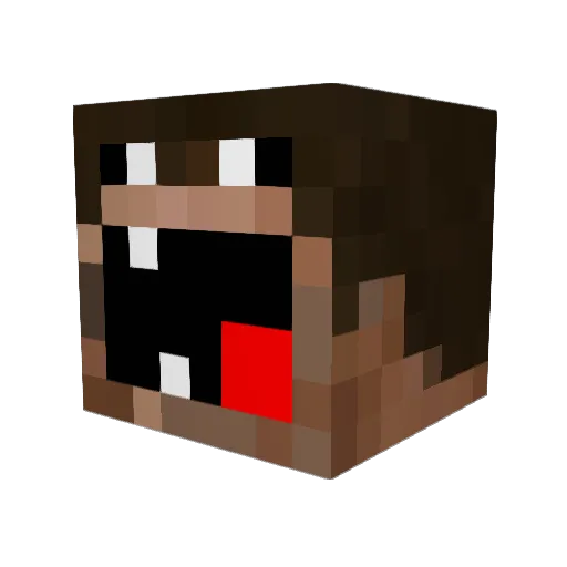JakeMcculloug947 Minecraft avatar head, 3D render