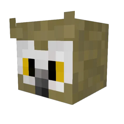 JakePaul52 Minecraft avatar head, 3D render