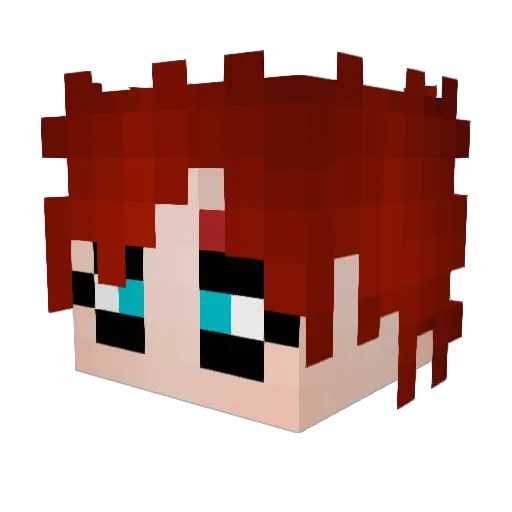 JakeSnake929 Minecraft avatar head, 3D render