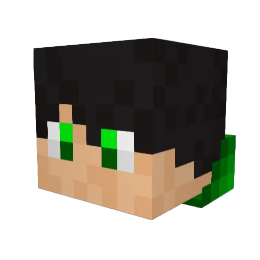JakeStratus Minecraft avatar head, 3D render