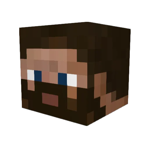 JakeSummxrs Minecraft avatar head, 3D render