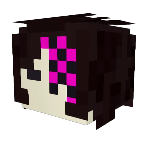 JakeTRex2015 Minecraft avatar head, 3D render