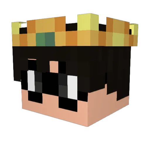 JakeTheFarmer Minecraft avatar head, 3D render