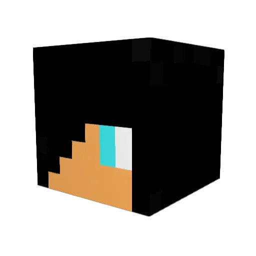 Jake_177 Minecraft avatar head, 3D render