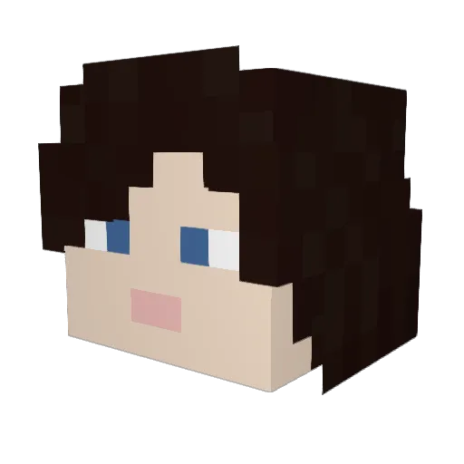 Jake_Spencer Minecraft avatar head, 3D render