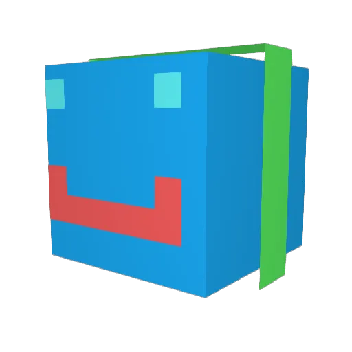 Jake_StarNinja54 Minecraft avatar head, 3D render