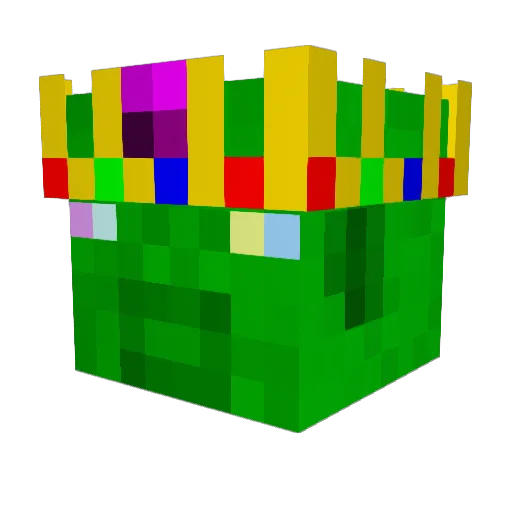 Jake_TMG Minecraft avatar head, 3D render