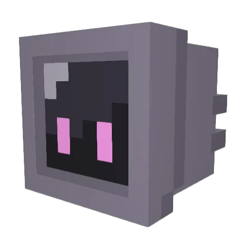 Jakeception Minecraft avatar head, 3D render