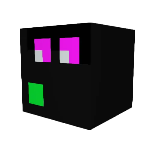 JakeiiBruh Minecraft avatar head, 3D render