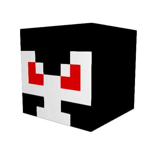 JakerBaker69 Minecraft avatar head, 3D render