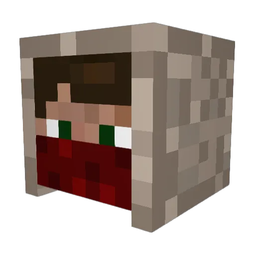 Jaketheother1 Minecraft avatar head, 3D render
