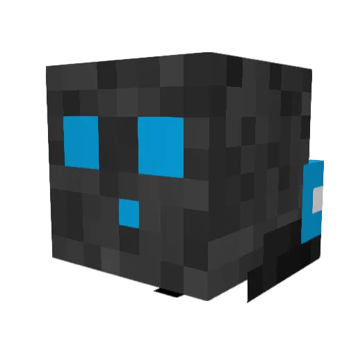 Jakey6969 Minecraft avatar head, 3D render
