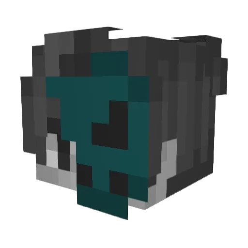 JakeyBooBooBear_ Minecraft avatar head, 3D render