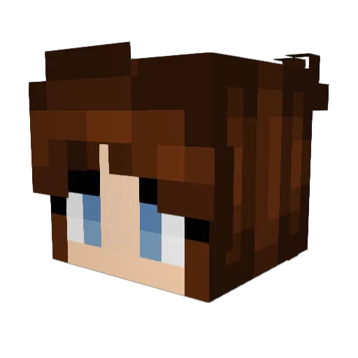 JakeyBoy17 Minecraft avatar head, 3D render