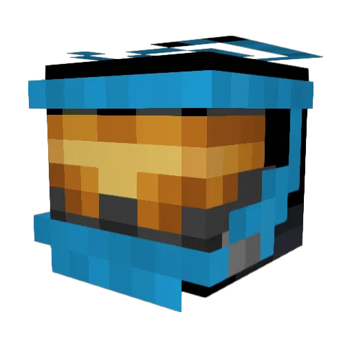 JakeyLols Minecraft avatar head, 3D render