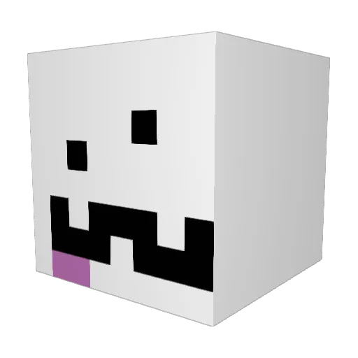 JakeySnifferson Minecraft avatar head, 3D render