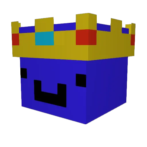 Jaki0105 Minecraft avatar head, 3D render