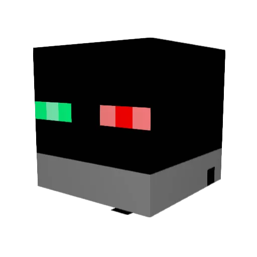 Jaki12333 Minecraft avatar head, 3D render