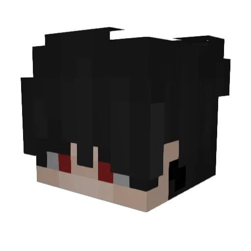 JakkiVanukas27 Minecraft avatar head, 3D render