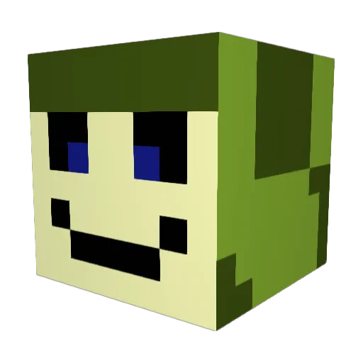 Jakmiscicki2022 Minecraft avatar head, 3D render
