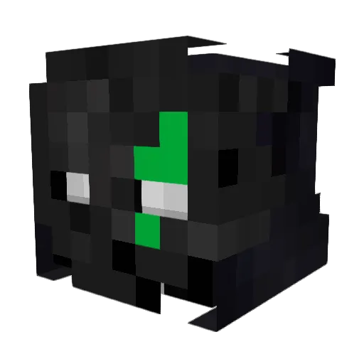 Jako4 Minecraft avatar head, 3D render