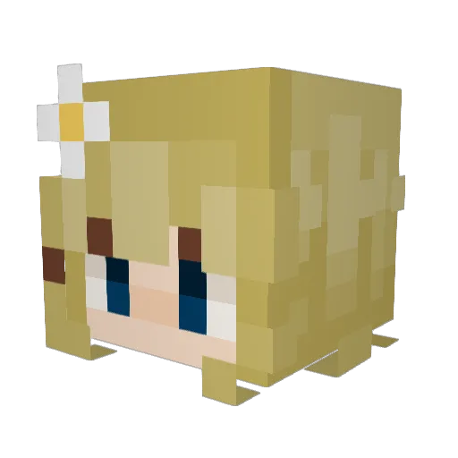 Jakob620 Minecraft avatar head, 3D render