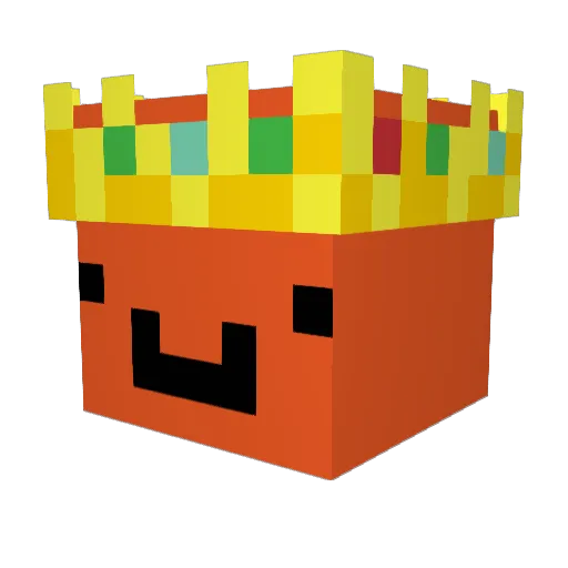 JakobPro20 Minecraft avatar head, 3D render