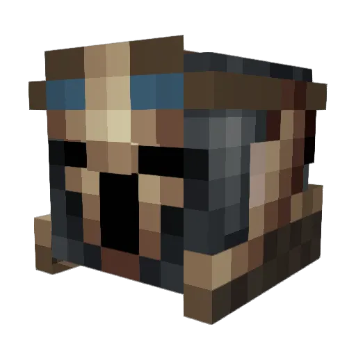 Jakob_228 Minecraft avatar head, 3D render