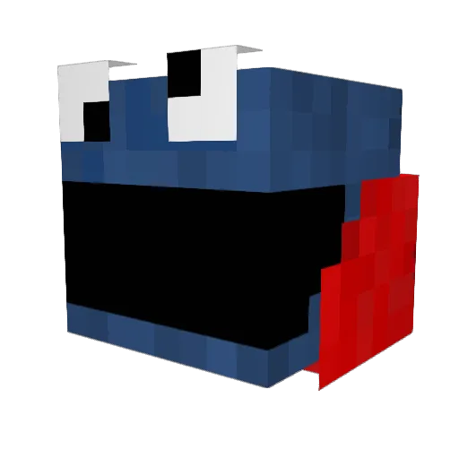 Jakoby1835 Minecraft avatar head, 3D render