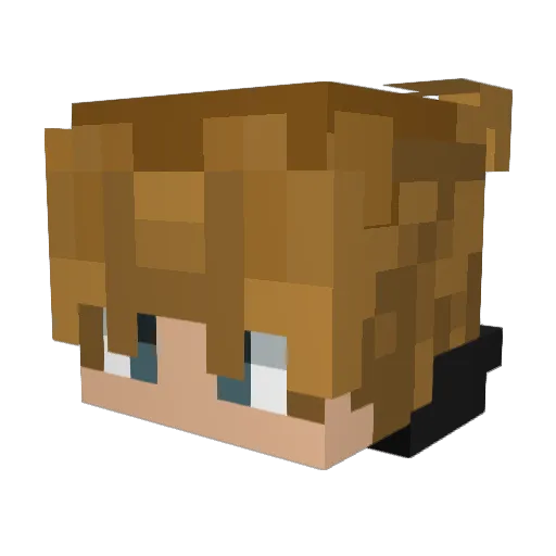 JaksoN__ Minecraft avatar head, 3D render