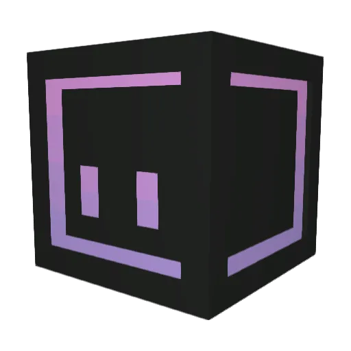 Jaldin Minecraft avatar head, 3D render