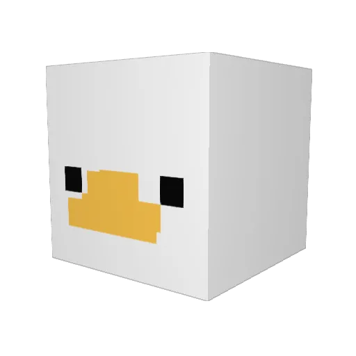 Jaliyahpgaming_ Minecraft avatar head, 3D render