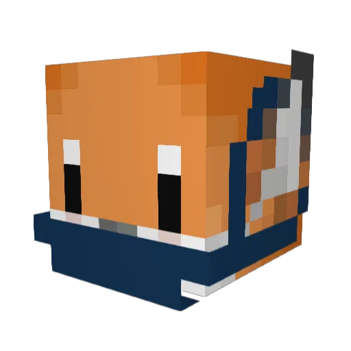 Jaller94 Minecraft avatar head, 3D render